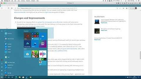 Windows Insider Preview 20170