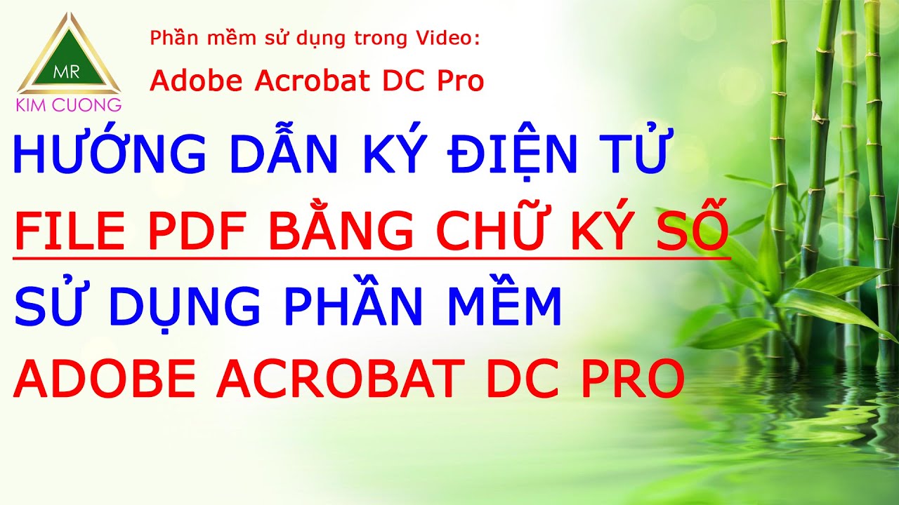 MRKC_Hướng dẫn ký file PDF bằng phần mềm Adobe Acrobat DC Pro