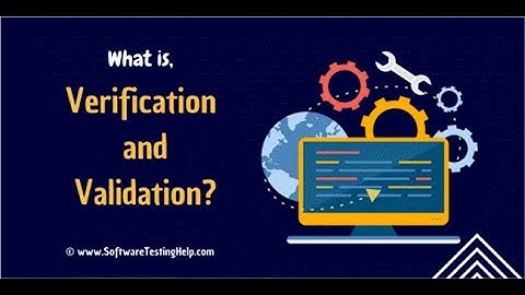 DATA VERIFICATION & VALIDATION: CHAP#07 (PART1)