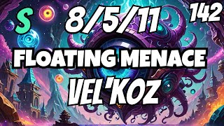 Vel'koz support gameplay Ranked S14 8/5/11 S VEL'KOZ LOL 142 Game, Winning