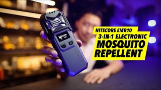 They finally made it! 3-in-1 Electronic Mosquito Repellent - Nitecore EMR10
