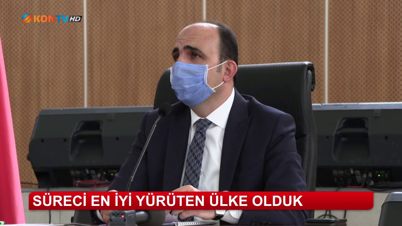 Altay: Konya koordinasyonu en iyi sağlayan il oldu - YouTube