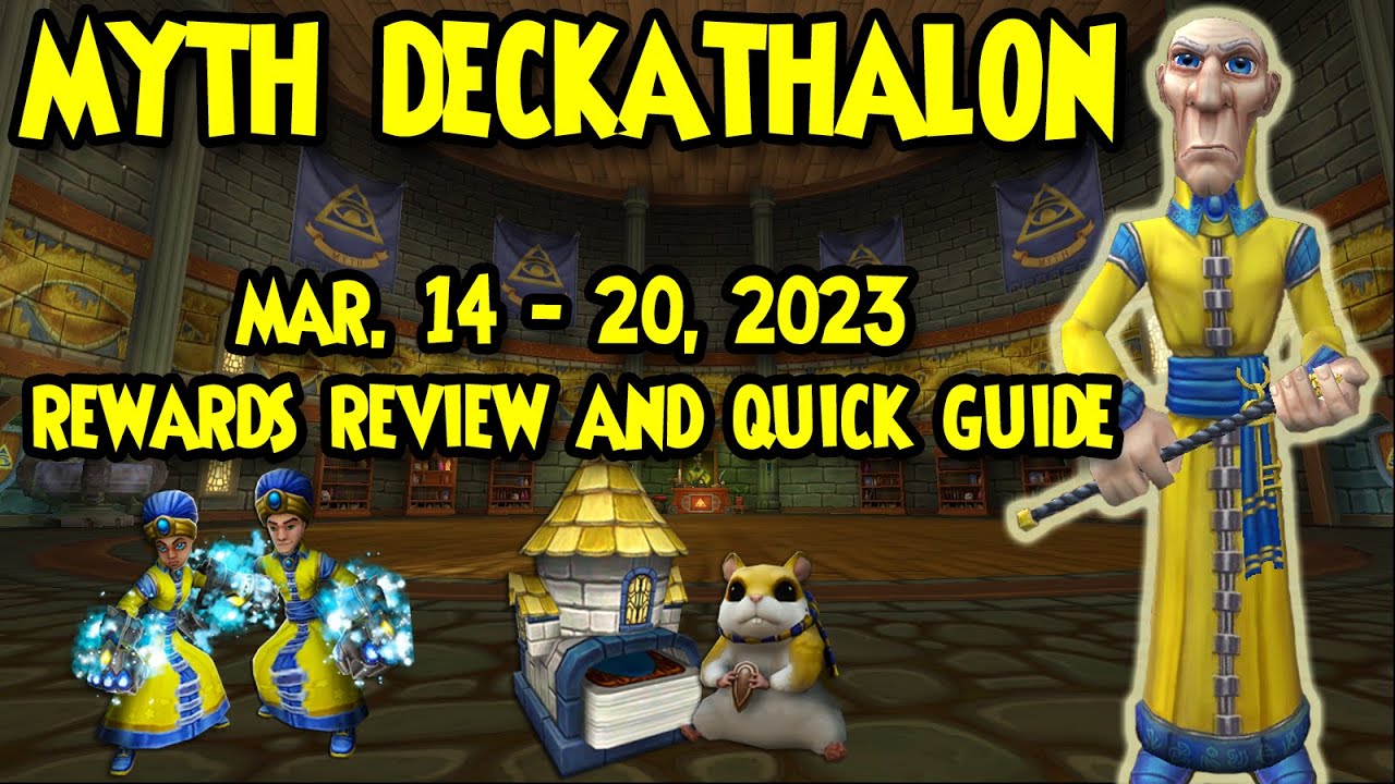 Wizard101 MYTH DECKATHALON EVENT Rewards Review And Quick Guide wizard101-myth-deckathalon-event-rewards-review-and-quick-guide