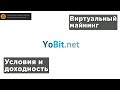 Виртуальный майнинг от YoBit.net - условия и доходность💰