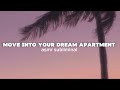 Move into your dream apartment 🏠🤍ASMR SUBLIMINAL