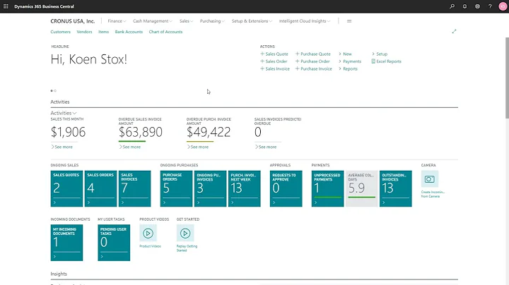 Dynamics 365 Business Central - How to Use the Physical Inventory Journal