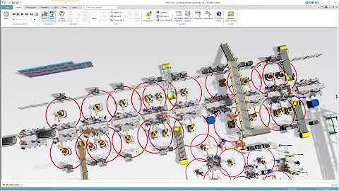 Plant Optimisation with SIEMENS NX and Plant Simulation