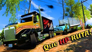 UNA DE LAS RUTAS MÁS COMPLICADAS DE MAPKALO - American Truck Simulator