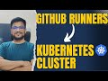 GITHUB RUNNERS IN KUBERNETES CLUSTER || #github #githubactions #kubernetes