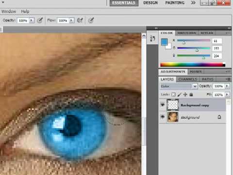 Como cambiar el color del agua en photoshop