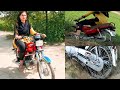 First Time MotorCycle Riding Krty Howy gir gie | Aliza Sehar Vlogs