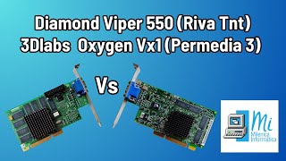 Diamond Viper 550 (Riva TNT) VS. 3Dlabs Oxygen VX1 (Permedia3)