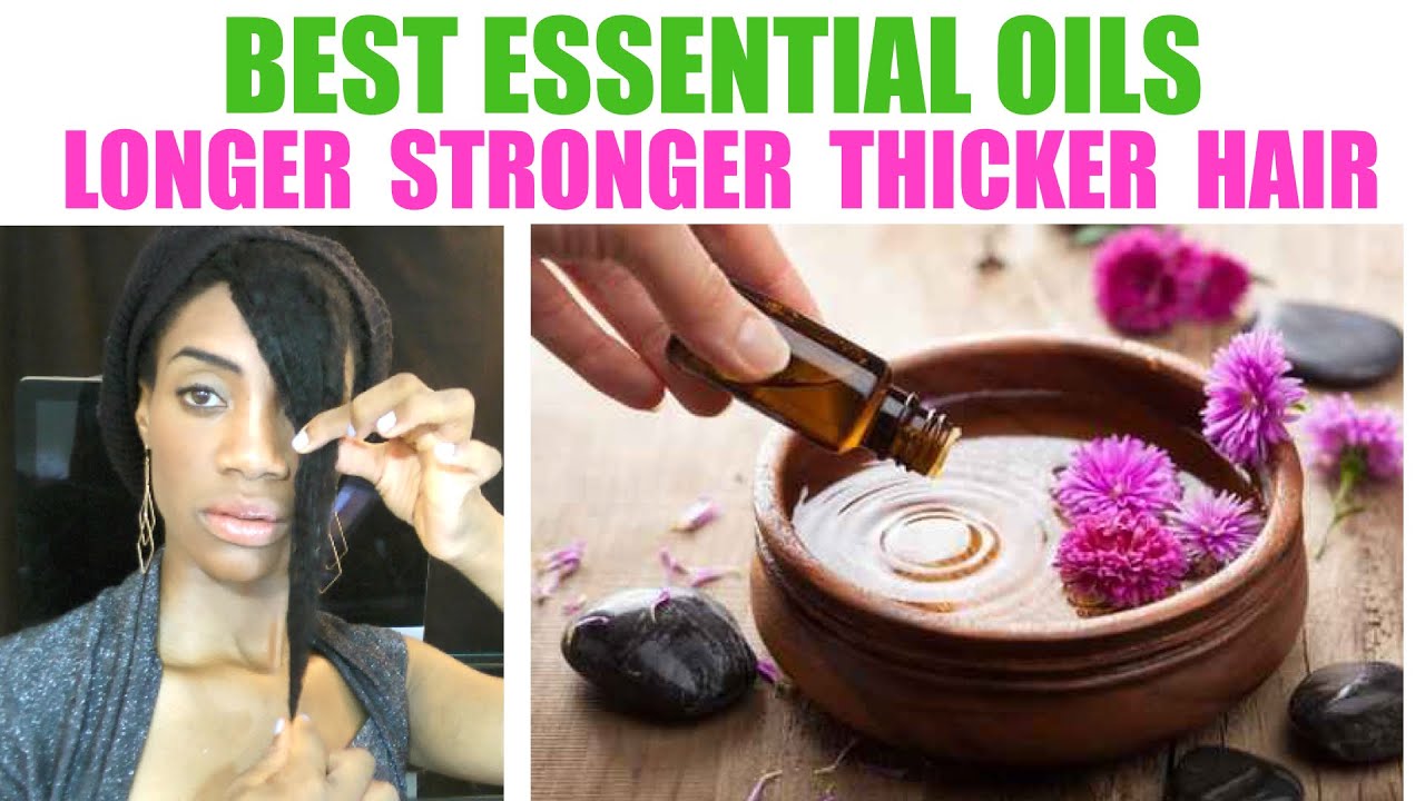 BEST Essential Oils For HAIR GROWTH YouTube