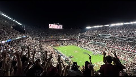 Texas A&M - Kyle Field Light Show Reveal