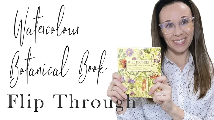 Botanical Illustration Book Flip Through
