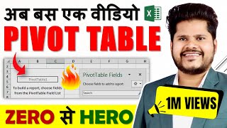 You Don't Know ! Proper Use of PIVOT TABLE in Excel  Pivot Table Tutorial