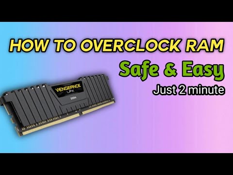 How To Overclock Ram | Safe & Easy | Hindi 2021 Latest