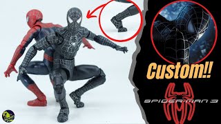 Spiderman traje negro custom  (Tobey maguire)