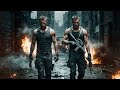 Hollywood action adventure movie  the brothers unite to save their father and stop the terrorists