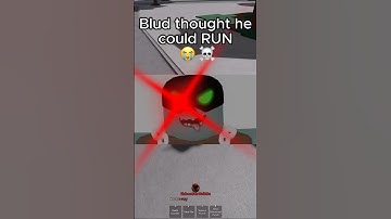 Blud thought he could RUN 😭☠️ The Strongest Battlegrounds ROBLOX #shorts