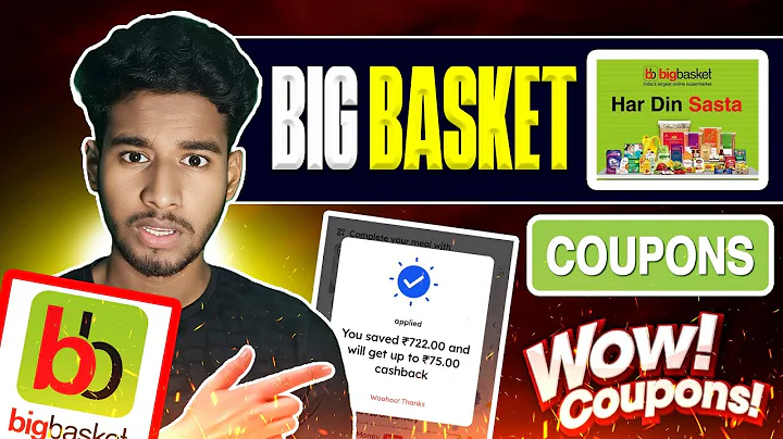 🔥 BigBasket Coupon Code Today – Flat ₹500 OFF 🛒 | Latest Grocery Deals & Secret Offers 2025 🚀