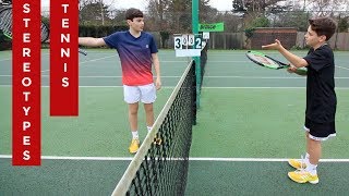 Stereotypes: Tennis | try not to laugh | Cheater, Grunter, Negative Mindset