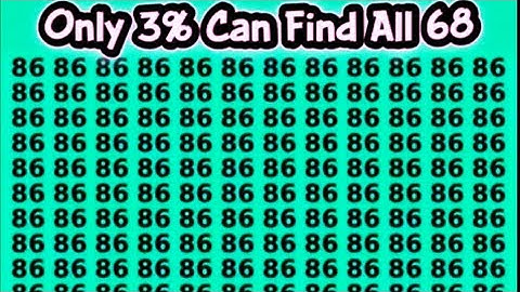 IQ Brain TEST - Only 5% can find it #foryou #short.