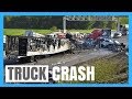 Extreme Truck Crash Compilation, Crazy Truck Drivers 2018