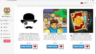 Satoshis Games - How to earn bitcoin by playing games?