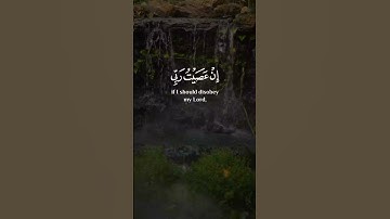 قُلْ إِنِّي أَخَافُ إِنْ عَصَيْتُ رَبِّي... | القارئ عبد الباسط Abdul Basit