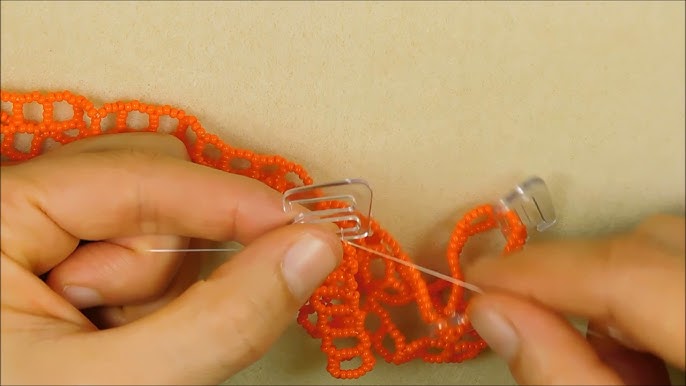 Lesson 3 of 5 - Reinforcing the Adjustable Beaded Bra Straps 