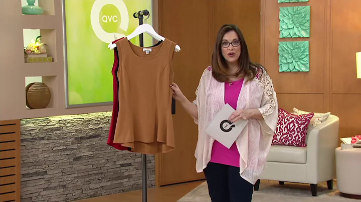 Kathleen Kirkwood Cotton Spandex Swing Cami on QVC