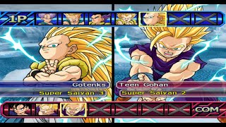 Gotenks Super Saiyan 3 Vs Teen Gohan Super Saiyan 2 Battle 304 Dragonball Z Budokai Tenkaichi 3