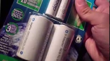 REVIEW SANYO eneloop AA to D Adapters SEC NCS D2AAN by onza04