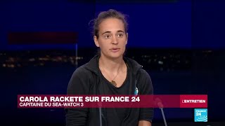 EXCLUSIF - Carola Rackete, capitaine du Sea-Watch 3 répond à FRANCE 24