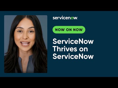 ServiceNow Thrives on ServiceNow