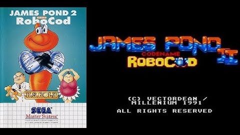 James Pond II: Robocod USA vs. Europe [Sega Master System].