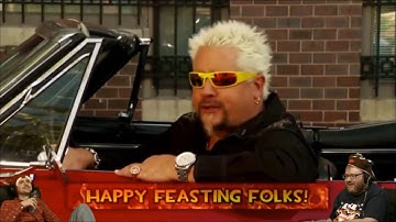 Yogscast Lewis and Simon watch Guy Fieri Dub: Turkey Trouble!