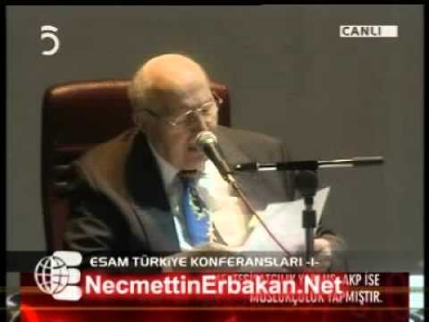 No 178A  Prof. Dr. Necmettin ERBAKAN ESAM TÜRKİYE Konferansları -1- 28-06-2007CD - 1