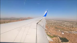 {4K} [FULL FLIGHT] Chicago (ORD) - Phoenix (PHX) — United Airlines — Boeing 757-324 — N56859