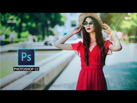 معالجة صور المودل بالفوتوشوب واضافة فلاتر بأحتراف Photoshop Cc Youtube