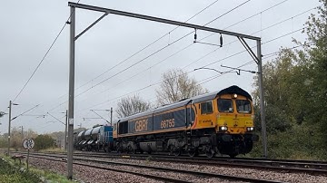 GBRf 66755 leads past Cowdray Avenue on 3S60