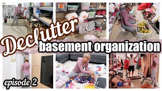 *New* Huge Disaster Basement Declutter Tiffani Beaston Homemaking 2023 Organize & Decluttering Tips