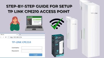Complete guide to setup TP Link CPE210 access point | TP Link CPE210 access point setup