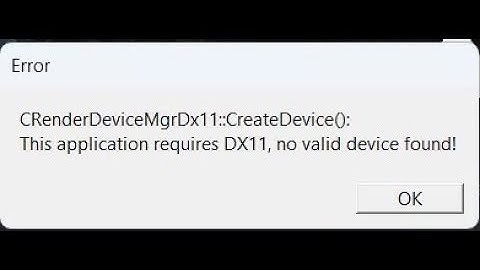 Решение ошибки CRenderDeviceMgrDx11 в CS 2