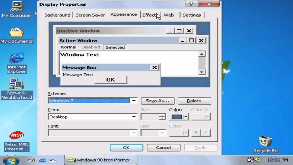Windows transformer. Настройка системы виндовс 98. Transforming Windows 7 into Windows Lights download. Microsoft Plus.