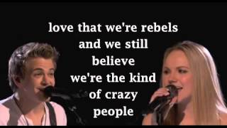 Hunter Hayes and Danielle Bradbery - I Want Crazy Lyrics
