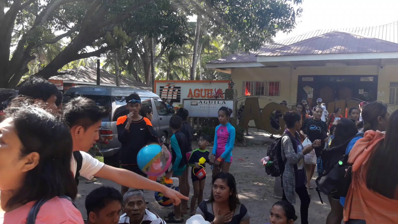 Situation at Aguila Beach Resort, Anilao, Mabini, Batangas after the