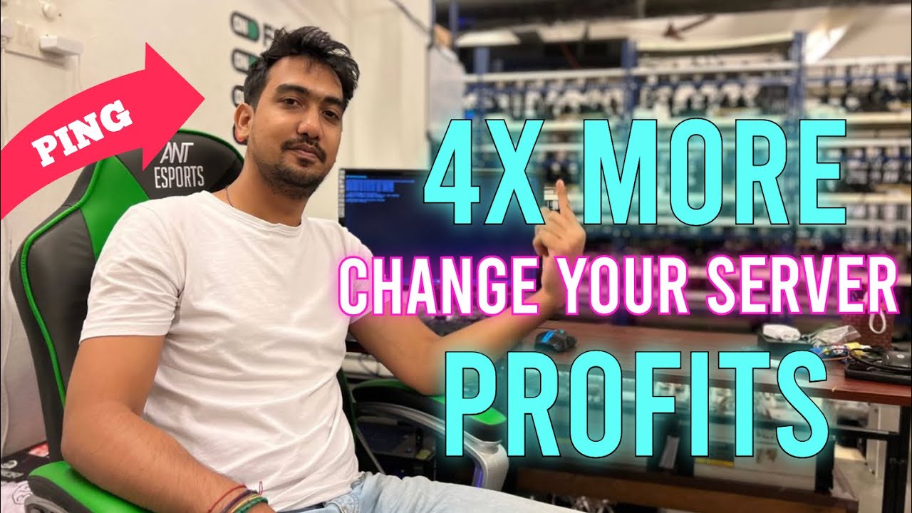 EASY! 4X Mining Profits on your Mining Rigs |Check your Ping| Harsh Gupta |  Crypto Mining Farm India
