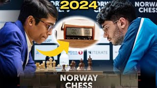 LOOK AT THE CLOCK!! 😱😱😱 | Praggnanandhaa R. (2747) vs. Alireza Firouzja (2737) | NORWAY CHESS 2024 by Chess Kertz 382 views 1 day ago 9 minutes, 56 seconds